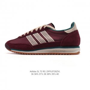 公司级 阿迪达斯Adidas Sl 72 Shoes 经典复古薄底运动鞋 T头鞋 三叶草复古休闲跑步鞋休闲运动鞋 这款经典运动鞋携复古型格，来访你的活力日常 采