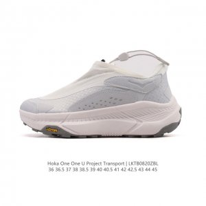 新品公司级 Hoka One One Project Transport 舒适 防滑耐磨 低帮 生活休闲鞋 男女同款 这双鞋也是Hoka提倡环保主义的一双鞋款，