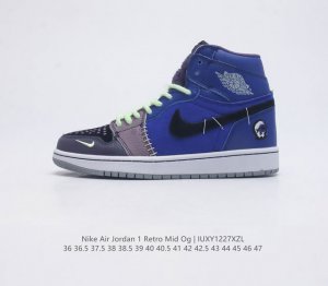公司级 胖虎aj1代 乔丹1代 巫毒娃娃 规格真不低 Nba锡安 威廉姆森 Zion Williamson X Air Jordan 1 Mid Og Vood