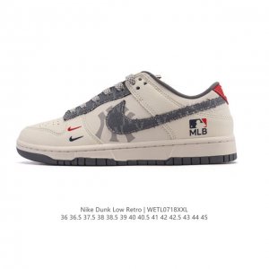 公司级 耐克 Nike Dunk Low Retro 运动鞋复古板鞋2025年新款 男女鞋，作为 80 年代经典篮球鞋款，起初专为硬木球场打造，后来成为席卷街头