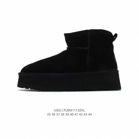 Ugg 雪地靴 女鞋广东原产，采用tpu模压鞋面内嵌羚羊棕羊毛，鞋面具有防水功能，选用7毫米uggpure 植入式羊毛里衬与可拆卸的uggpure 植入式羊毛鞋 - 点击图像关闭