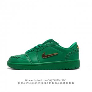 耐克 乔丹air Jordan 1 Low Aj1 乔1 乔丹1代aj1 低帮复古文化休闲运动篮球鞋。该鞋款从 1985 年元年款汲取设计灵感，焕新演绎简约经典