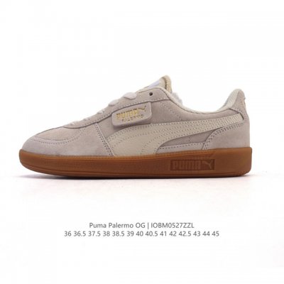彪马puma palermo Og 防滑耐磨低帮德训板鞋 男女运动鞋 Army Trainer Og休闲鞋沿用德训鞋经典外观 鞋身和鞋舌分别添加了品牌标志性 L