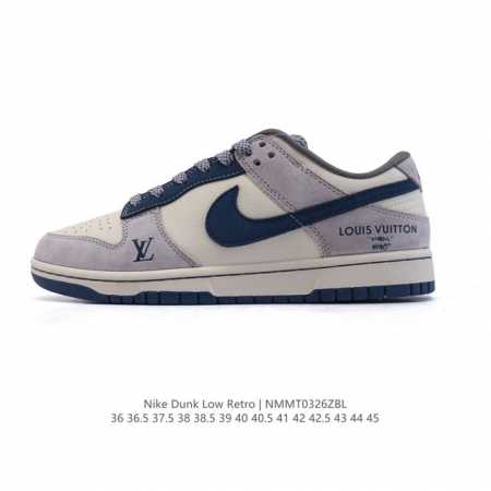 200 【真标】耐克 Nike Dunk Low Retro 运动鞋复古板鞋 路易威登联名，作为 80 年代经典篮球鞋款，起初专为硬木球场打造，后来成为席卷街头 - 点击图像关闭
