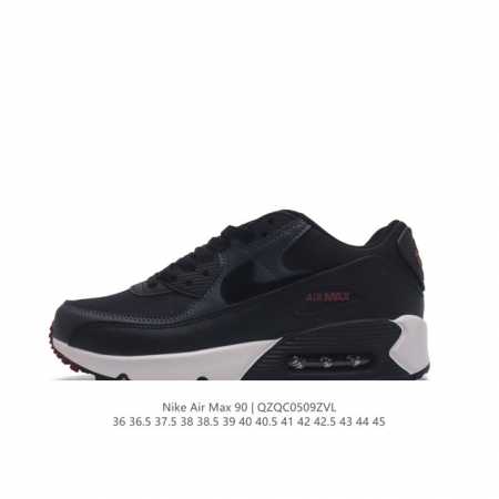 Nike耐克运动鞋 Air Max 90 健身运动跑鞋休闲鞋 复古风十足！Air Max 90 作为 Nike 旗下最经典的鞋型之一，凭借着百搭的造型，获得众多 - 点击图像关闭