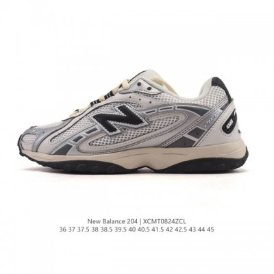新品 新百伦 2025年新款 New Balance 204L 2025年夏季登场：复古薄底鞋重塑都市运动美学时尚运动跑步鞋，以复古薄底设计与室内足球鞋灵感，打