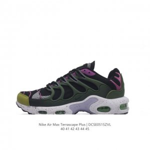 Nike 耐克 男子休闲鞋气垫缓震跑步鞋 Air Max Terrascape Plus 运动鞋 造型超讨喜！鞋面以帆布和织物材质包裹，保证了轻薄透气，更适合夏