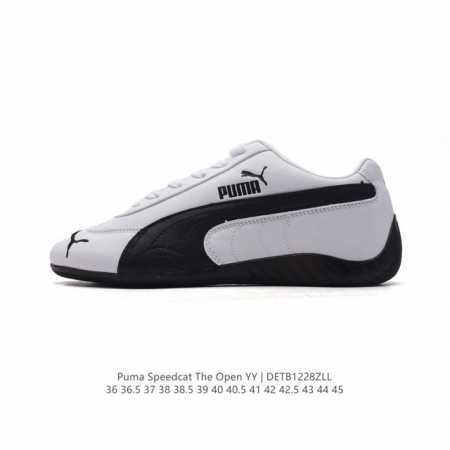 彪马 Open Yy X Puma Speedcat合作鞋款 Puma 联名时尚休闲运动板鞋。这双韩国辣妹疯抢的 Puma，是 Open Yy 走向全球市场的关 - 点击图像关闭