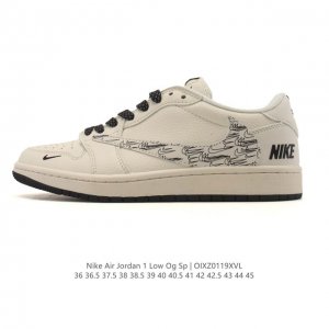 公司级 耐克 Nike Air Jordan 1 Low Og Sp Military Blue Aj1乔1倒勾 2026年新款低帮篮球鞋 Aj1 乔丹1代 A