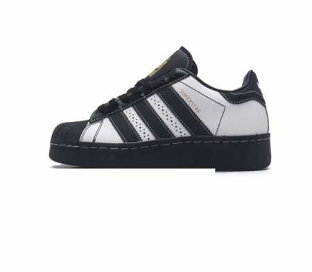阿迪达斯 三叶草adidas Originals Superstar Xlg 贝壳头系列低帮厚底松糕经典百搭休闲运动板鞋 当你试图定义adidas Supers - 点击图像关闭