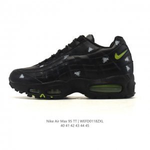 Nike 耐克 Air Max 95 潮流百搭 气垫缓震慢跑鞋 休闲防滑运动鞋！Nike耐克跑步鞋经典透气舒适运动鞋休闲鞋。为了迎接今年的世界地球日，Nike