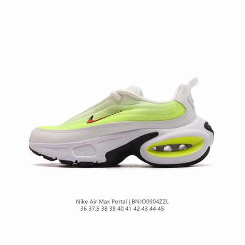 新款 耐克 Nike Air Max Portal 休闲厚底增高气垫老爹运动鞋 2024新款鞋型 Nike Air Max Portal 跟高5公分左右 是ni