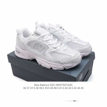 真标 新百伦 Nb530 New Balance 530 复跑古鞋 厚底增高老爹鞋 缓震运动慢跑鞋。Nb530这鞋双确实是Nb家经复典古款式之一，以全科新技诠释 - 点击图像关闭