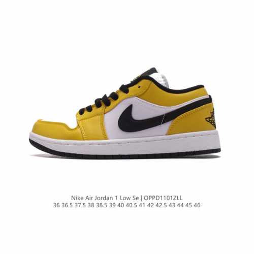 耐克 乔丹Air Jordan 1 Low AJ1 乔1 乔丹1代aj1 低帮复古文化休闲运动篮球鞋。该鞋款从 1985 年元年款汲取设计灵感，焕新演绎简约经典