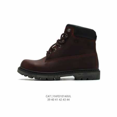 公司级 Cat Footwear Cat 卡特工装 休闲复古男鞋系列靴子 中高帮马丁靴 新款潮板鞋 专治各种不帅 鞋身轻便 舒适性相当不错 橡胶大底 上身随意搭 - 点击图像关闭