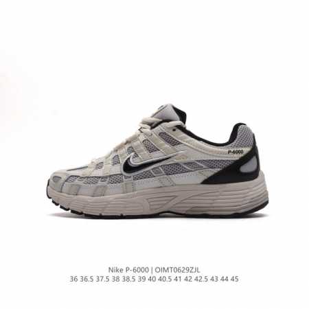 耐克 NIKE 男女子休闲运动鞋P-6000Premium 轻便舒适透气防滑缓震耐磨跑步鞋。P-6000 是一款植根于 2000 年代风格的混合款式，让人想起去 - 点击图像关闭