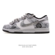 公司级 耐克 Nike Dunk Low Retro 运动鞋复古板鞋 解构绑带 双鞋带，作为 80 年代经典篮球鞋款 Labubu拉布布，起初专为硬木球场打造，