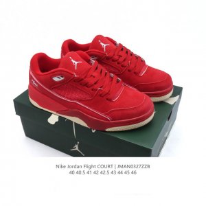 150 耐克 Nike 乔丹 Jordan Flight Court 时尚休闲 防滑耐磨 低帮运动鞋 复古篮球鞋 男款 Jordan「新鞋型」又来了！新配色曝光