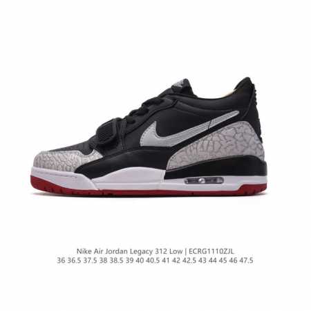 公司级 耐克 AJ 乔丹 Air Jordan Legacy 312 低帮运动鞋 AJ312 乔312百搭篮球鞋 酷炫混搭，谁人不爱？Air Jordan Le - 点击图像关闭