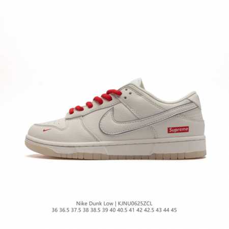 真标 耐克 Nike Dunk Low 运动鞋复古板鞋，尽情迈步，彰显个性风采。采用柔软皮革鞋面，经久耐穿，塑就如元年款 Dunk 般的复古质感。全掌型橡胶外底 - 点击图像关闭