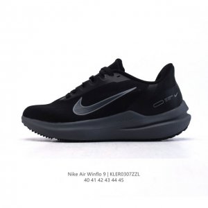 140 耐克 男鞋 Nike Zoom Winflo 9代飞线贾卡轻质透气休闲运动跑步鞋“登月温弗洛9代”稳固贴合，助你专注畅跑。疾速风范，打造日常跑步佳选；轻