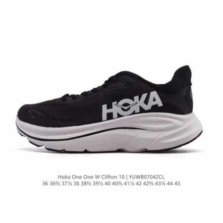 新款 Hoka One One 推出升级 Clifton 10 克利夫顿10代 男女士休闲跑步鞋轻量缓震运动鞋。Hoka One One的Clifton克利夫顿 - 点击图像关闭