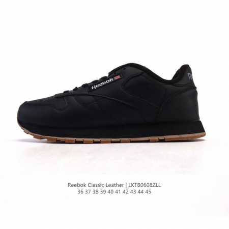 新品 锐步 Reebok Classic Leather 舒适百搭防滑 低帮运动跑步鞋 男女同款 白色复古越野鞋，钩环设计太绝了！Reebok Classic - 点击图像关闭