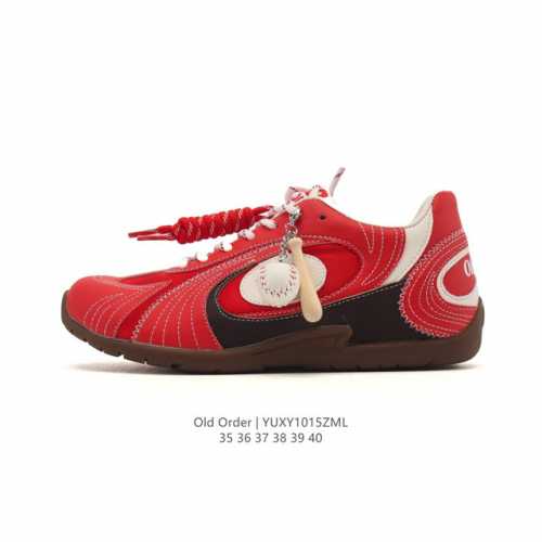 公司级 Old Order 人气单品 女款运动鞋 德训鞋 时尚运动跑步鞋。国潮天花板，上脚穿搭无敌，王嘉尔、檀健次同款，我要吹爆！救命 Sos 姐妹们真的好好看