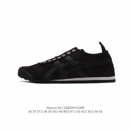 真标 Asics 亚瑟士 男女鞋真标半码制 配足弓鞋垫 日产经典老牌-鬼塚虎 Onitsuka Tiger Mexico 66经典墨西哥系列复古经典百搭板鞋休闲 - 点击图像关闭