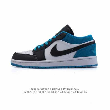 130 耐克 乔丹Air Jordan 1 Low Aj1 乔1 乔丹1代Aj1 低帮复古文化休闲运动篮球鞋。从1985 年面世的元年款汲取设计灵感，采用简洁大 - 点击图像关闭