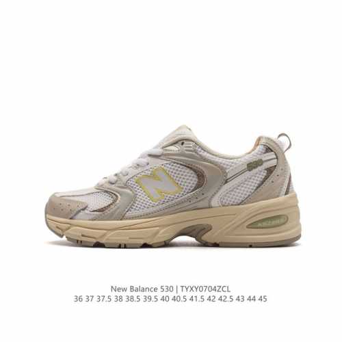 公司级 新百伦 NB530 New Balance 530 复跑古鞋NB530这鞋双确实是NB家经复典古款式之一，以全科新技诠释，成打功造530鞋款。鞋面保在持