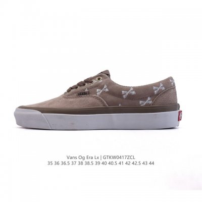万斯 Vans Era 95 Dx安纳海姆 Fog高街风低帮休闲硫化板鞋 高清洁硫化工艺 正确原装数据开发铝楦。工艺：硫化1:1 重量1:1、真标、原钢印、材质