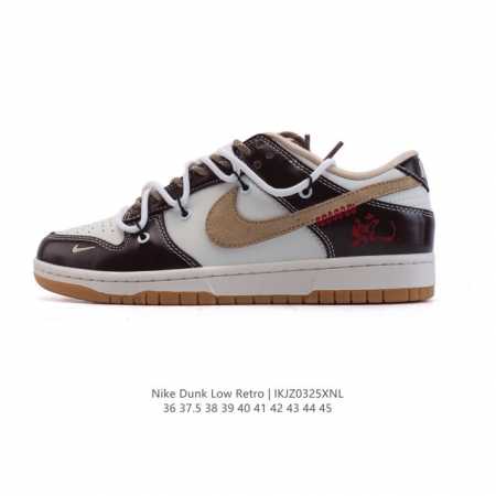 340 【公司级】耐克 Nike Dunk Low Retro 运动鞋 2028年新款 蛇年限定 复古板鞋 解构绑带 双鞋带。 作为 80 年代经典篮球鞋款，起 - 点击图像关闭