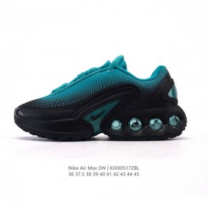 新款公司级 全新Nike Air Max Dn 运动鞋 时尚跑步鞋 豆荚造型气垫吸睛 鞋面采用织物材质打造 提供舒适的穿着体验 这款鞋不仅具有时尚的外观 还融合