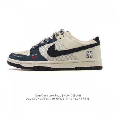 特价 耐克 Nike Dunk Low Retro 运动鞋复古板鞋，作为 80 年代经典篮球鞋款，起初专为硬木球场打造，后来成为席卷街头的时尚标杆，现以经典细节