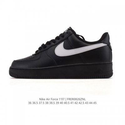 公司级 新款 Af1耐克 Nike Air Force 1 ‘07 Low 空军一号 气垫厚底增高百搭运动板鞋 原楦头原纸板 小白鞋 打造纯正空军版型，专注外贸