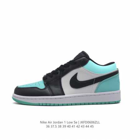 耐克 乔丹air Jordan 1 Low Aj1 乔1 乔丹1代aj1 低帮复古文化休闲运动篮球鞋，从1985 年面世的元年款汲取设计灵感，采用简洁大方的经典 - 点击图像关闭