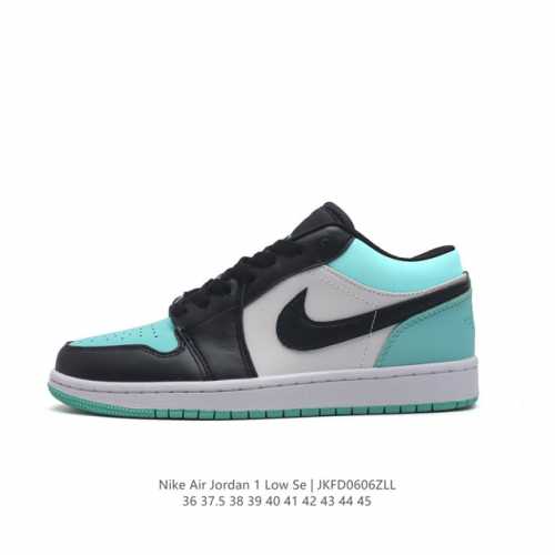 耐克 乔丹air Jordan 1 Low Aj1 乔1 乔丹1代aj1 低帮复古文化休闲运动篮球鞋，从1985 年面世的元年款汲取设计灵感，采用简洁大方的经典