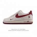 公司级 Af1耐克 Nike Air Force 1 ‘07 Low 空军一号 小白鞋 厚底增高百搭运动板鞋 路易威登联名 原楦头原纸板 打造纯正空军版型，专注