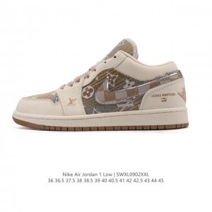 耐克 乔丹Air Jordan 1 Low Aj1 乔1 乔丹1代Aj1 低帮复古文化休闲运动篮球鞋。该鞋款从 1985 年元年款汲取设计灵感，焕新演绎简约经典