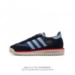 阿迪达斯adidas Sl 72 Shoes 经典复古薄底运动鞋 T头鞋 三叶草复古休闲跑步鞋休闲运动鞋 这款经典运动鞋携复古型格，来访你的活力日常 采用舒爽网