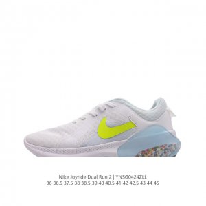 真标 耐克wmns Nike Joyride Dual Run 2代颗粒跑步鞋休闲运动鞋。使用全掌内靴设计，采用flyknit打造鞋面，配合织物内衬，不仅轻质舒