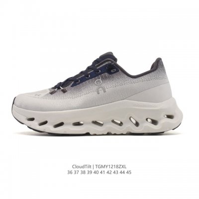 昂跑 On 训练鞋Cloudtitl 2025新品 男女同款防水缓震徒步鞋 厚底增高运动老爹鞋。缓震性能提升：Cloudtilt 采用了先进的缓震技术，能够有效