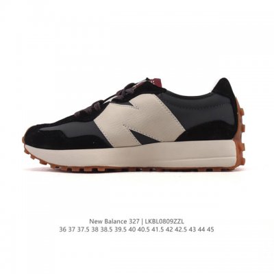 真标 Nb 新百伦 New Balance 327系列复古休闲运动慢跑鞋时尚男女运动鞋 以更纯粹的复古风格设计打造的全新造型 侧身还以解构设计，将 N 字标志以
