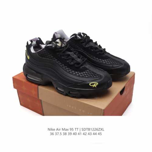 Nike 耐克 Air Max 95 潮流百搭 气垫缓震慢跑鞋 休闲防滑运动鞋！Nike耐克跑步鞋经典透气舒适运动鞋休闲鞋。为了迎接今年的世界地球日，Nike