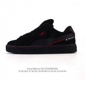 公司级 彪马Puma Palermo Og 防滑耐磨低帮德训板鞋 男女运动鞋，Army Trainer Og休闲鞋沿用德训鞋经典外观 鞋身和鞋舌分别添加了品牌标