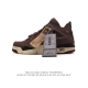 公司级 耐克 Nike Air Jordan 4 Retro Og迈克尔 乔丹aj4代乔4 中帮复古休闲运动文化篮球鞋。秉承轻量化的速度型篮球鞋设计思想完成设计