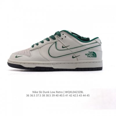 公司级 耐克 Nike Dunk Low Retro 运动鞋 2025年新款 经典复古板鞋 作为 80 年代经典篮球鞋款，起初专为硬木球场打造，后来成为席卷街头