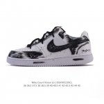公司级 耐克Nike Court Vision Low 校园风低帮复古篮球板鞋男女运动鞋 解构绑带 双鞋带 延续80年代复古篮球鞋 添加学院风细节 皮革组合鞋面