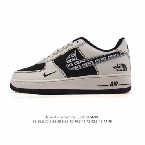 耐克 Nike Air Force 1 '07 Low 空军一号含气垫 小白鞋 2025年新款 低帮百搭厚底增高休闲运动板鞋。柔软、弹性十足的缓震性能和出色的中